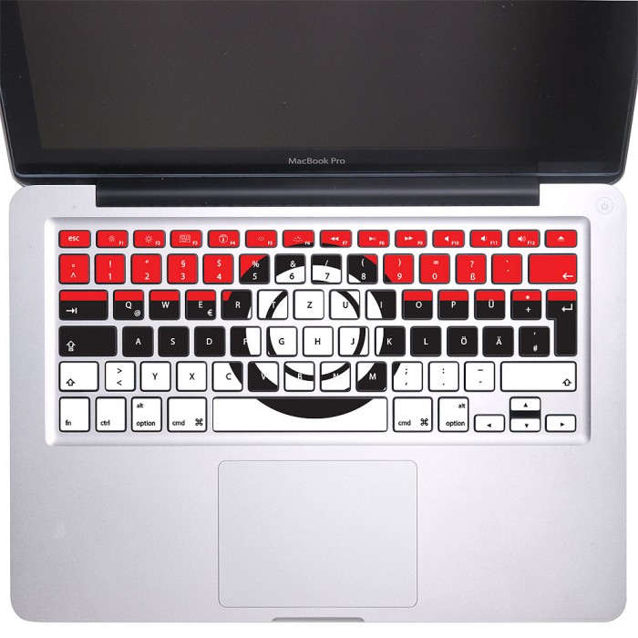 Pokemon Monters Ball Keyboard Stickers for MacBook (KB-0012)